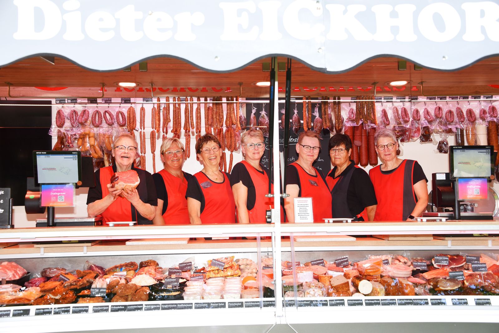 Unser Team auf den Wochenmärkten in Osnabrück und Oesede
